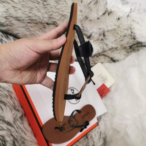Alternative view of Hermes Kala Nera Slides Women Rubber In Brown