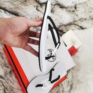 Alternative view of Hermes Kala Nera Slides Women Rubber In White